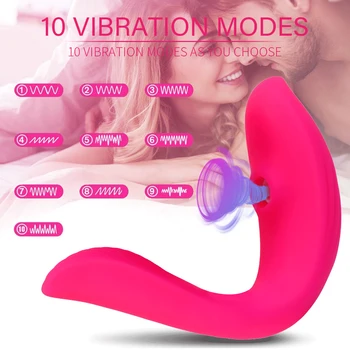 Clit Sucking Vibrator Wireless Wearable Dildos Blowjob Clitoris Sucker Stimulator Female Masturbation Adult 18 Sex Toys Products 3
