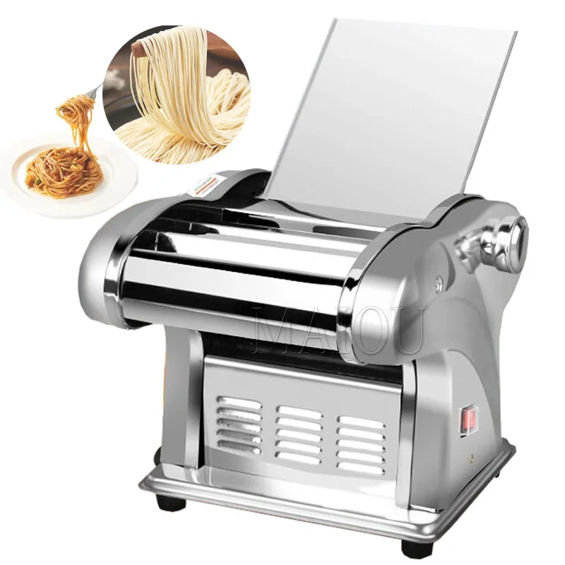 

220V Electric Noodle Pressing Machine Noodle Machine Fully Automatic Stainless Steel Multifunctional Rolling Machine