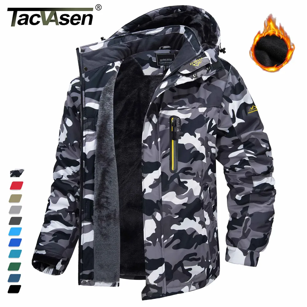 Fleece Snowboard Jackets Winter Snow Jacket Men Winter Ski Jackets Men - Winter