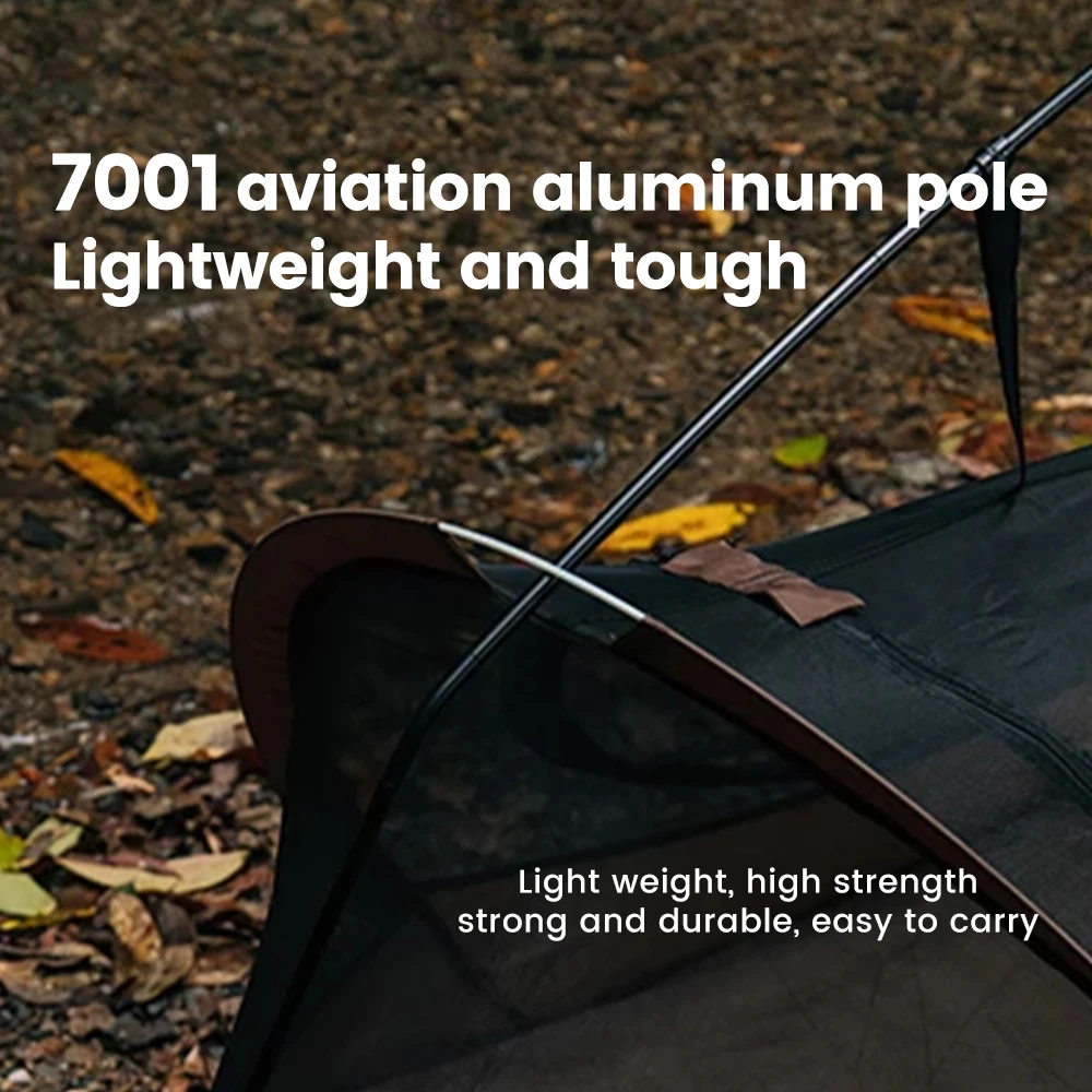 Camping Tent Sonuto-Camping Tent For Single Person Lightweight Nylon Tent Tactical Shelter With Mosquito Net Anti-Mosquito Waterproof Field