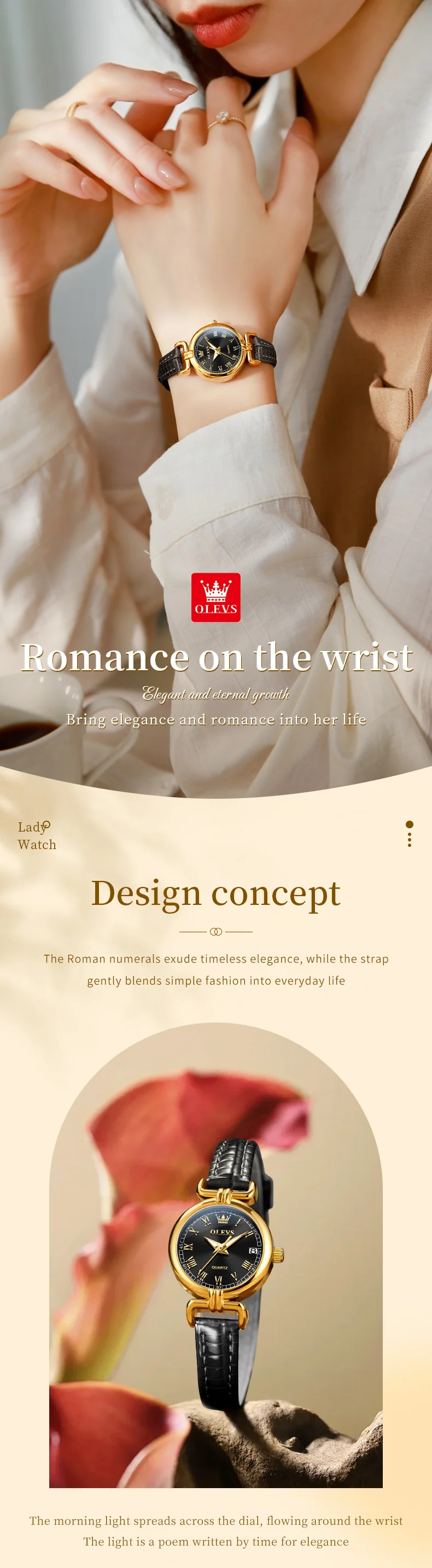 OLEVS 5645 Women's Watch description image