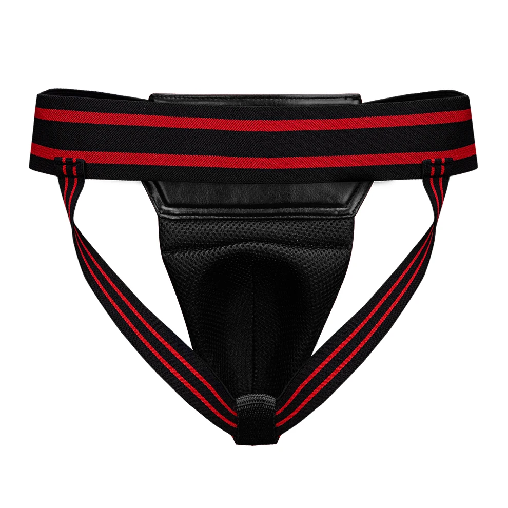 Adult Male MMA Crotch Protector TKD Karate Groin Guard Child Men Groin Protector Kick Boxing Protection Guard Jockstrap