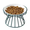 Ceramic Raised Pet Bowl Food Water Treats for Cats &amp.Dogs Supplies Outdoor Feeding Drinking Accessories Doggie Cat Stand Bowl 6