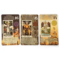 Learning Tarot With Meaning On It Decks 10.3x6cm High Quality 78pcs Cards Divination Board Games Party Entertainment Games 4