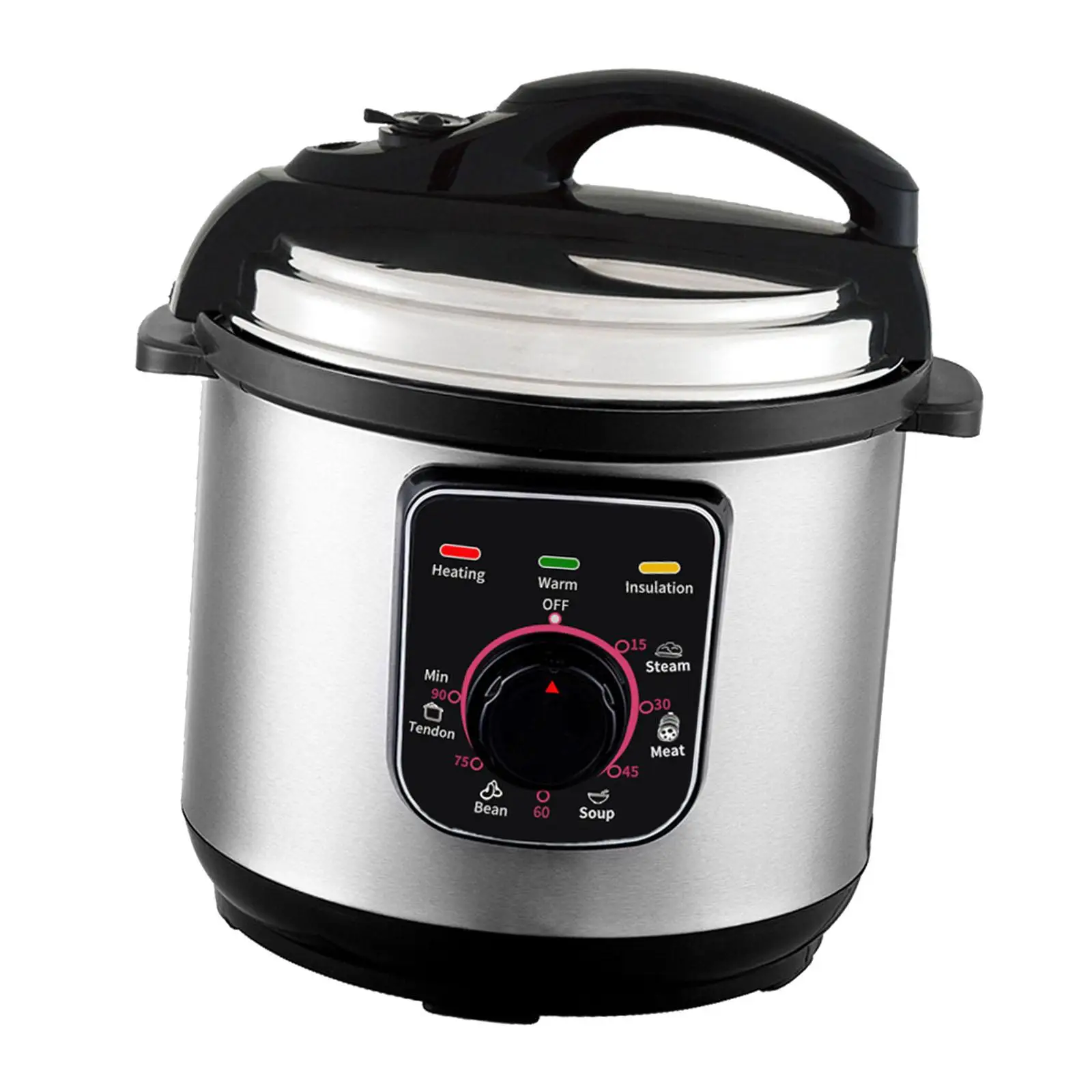 Kitchen Pressure Cooker Instant Cooking Pot Multipurpose 6L Quickly Cooking Portable Cookware for Commercial Outdoor Family