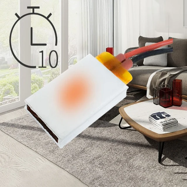 12 V 70 Fok - 200 Fokos Termosztát Ptc Alumínium Héj Kerámia Fűtőkészülék Fűtőlemez Hőmegőrzés És Fagyálló - Image 2