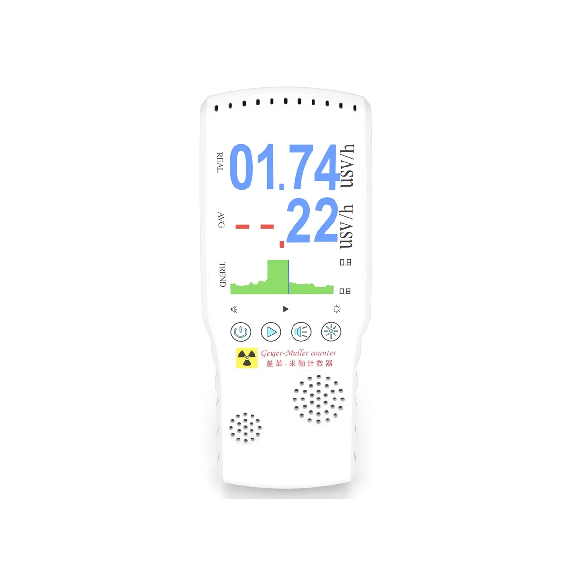 

AIR-02 Radiation Nuclear Detector EMF Tester Full-Functional Geiger Counter Tester New Environmental Detector