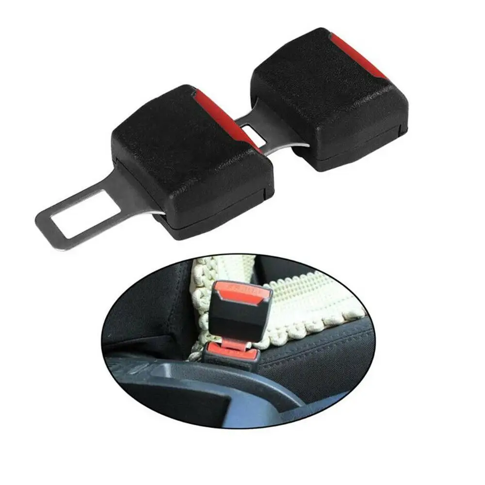 Seat belt extender 2 PCS car seat belt clip safety buckle plug