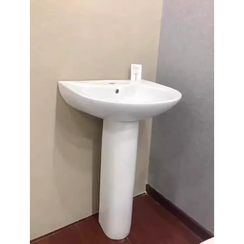 

Export standard bathroom ceramic hand wash basin with pedestal