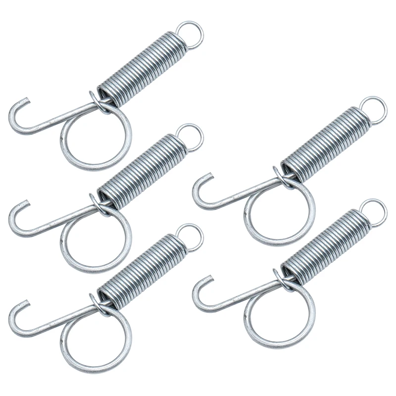 

Chicken Quail Rabbit Pigeon Cage Door Metal Spring Hook Multifunctional Fixing Tension Spring For Poultry Farming 1 Pc