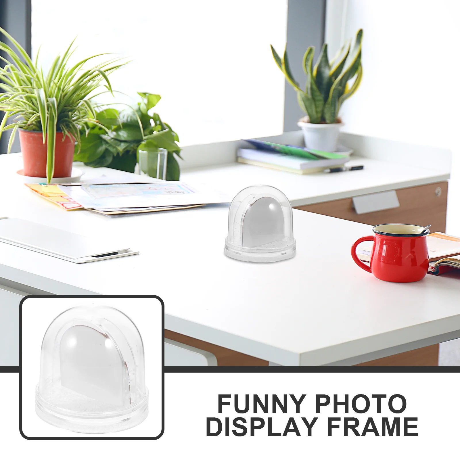 Snow Globe for Picture Display Sublimation Snow Globe Picture DIY