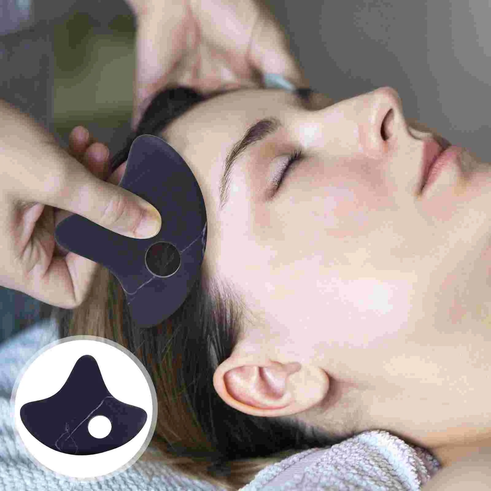 

1pc Beauty Scraping Plate Massage Gua Sha Plate Scraping Board