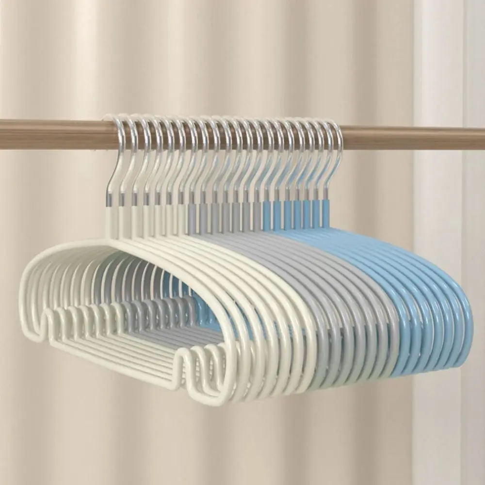10PCS Non Slip Clothes Hanger Dormitory Household Clothes Hanging to Prevent Deformation Storage clothes hanger