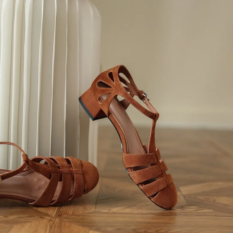 woman-summer-sandals-french-style-retro-flat-shoes-kid-suede-gladiator-sandalias-elegant-lady-shoes-closed-toe-zapatos-mujer