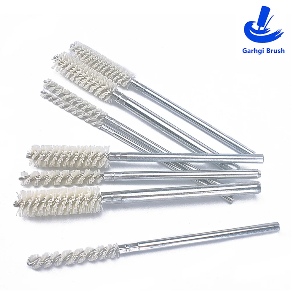 Ceramic Abrasive Nylon Tube Brushes for Surface Prep and Polishing