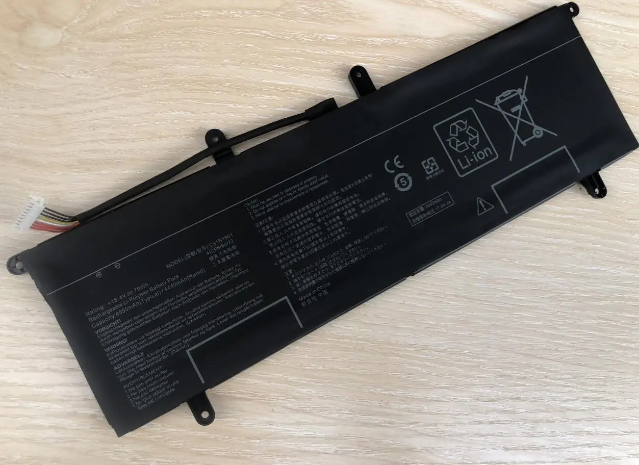 Bateria do Portátil C41n1901 para Asus Zenbook Duo Ux481 Ux481f Ux481fa - Imagem 2