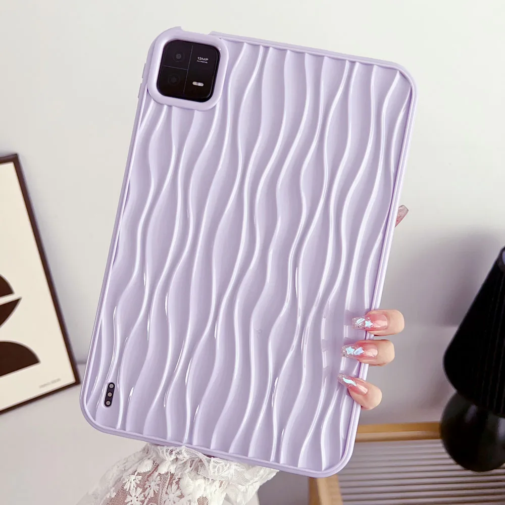 Vibrant Water Ripple TPU Tablet Case - Soft Shockproof Protective Cover, 11 Inch