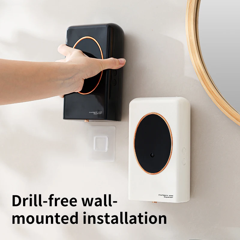 Intelligent Wall Mounted Sensing Soap Dispenser with Non-contact Infrared Bubbles Suitable for For Bathroom Smart Washing Hand