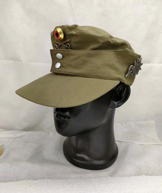 Waykins | Berretto classico in cotone verde militare | Disponibile