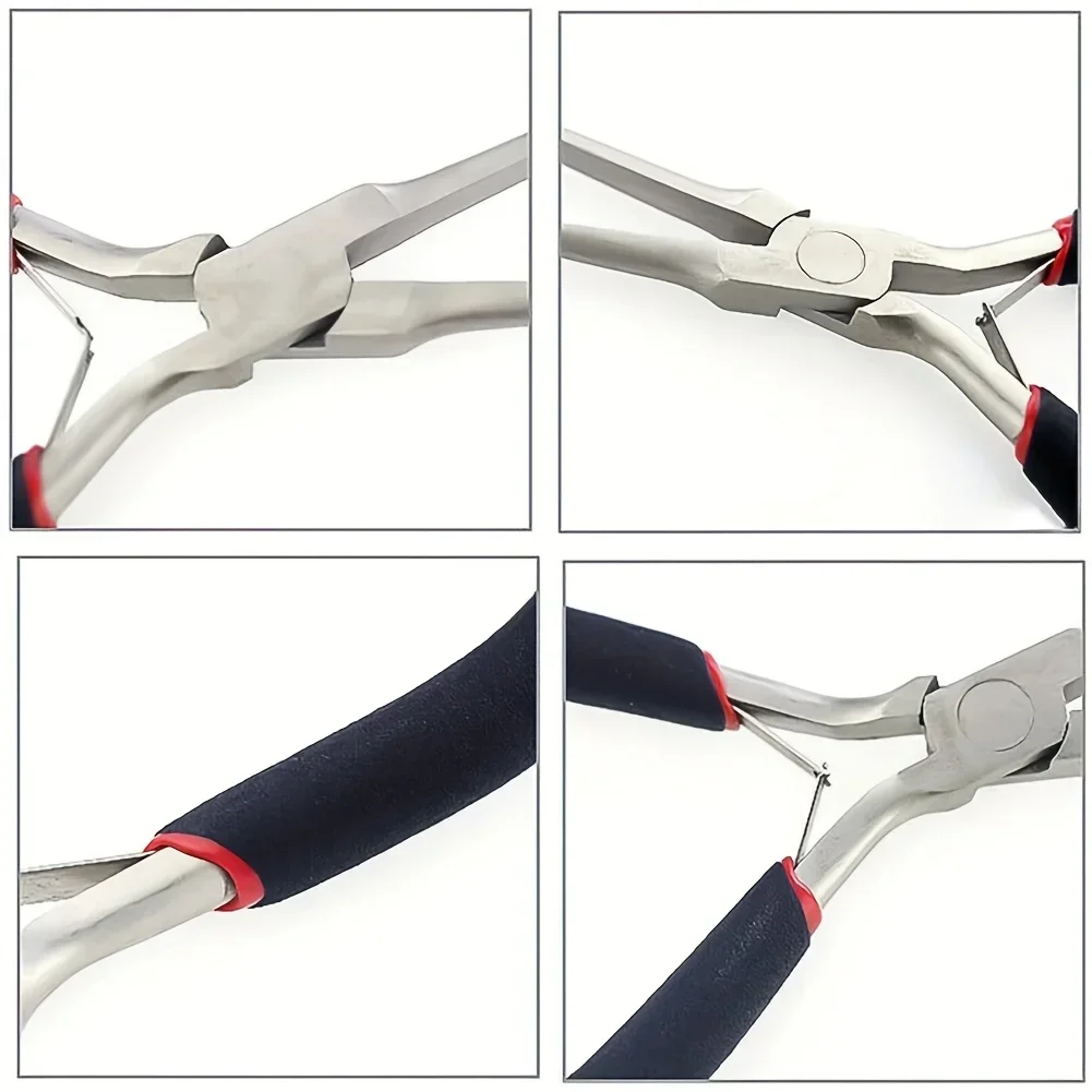 Nose Plier Multi tool 1PC Long Nose Plier Needle Forceps Repair Hand Tool
