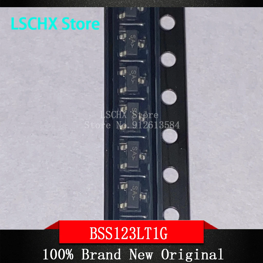 

100 шт. BSS123 SOT23 BSS123LT1G SOT SMD новый МОП полевой транзистор