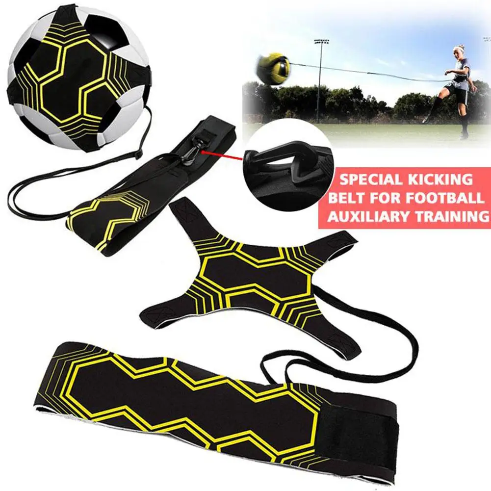 

Soccer Ball Juggle Bags Children Auxiliary Circling Football Football Belt Equipment Kick Trainer Kick Soccer Kids Solo Tra C6E6