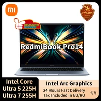 Xiaomi Redmi Book Pro 14 2025 Laptop Ultra 7 255H/Ultra 5 225H Intel Arc Graphics 32GB LPDDR5X 1T SSD 14-inch 120Hz 2.8K Screen 1