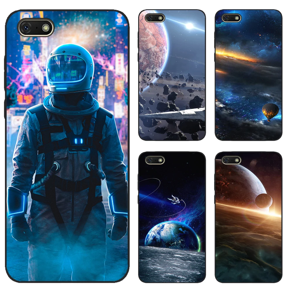 Per Huawei Y5 2018 Custodia Per Huawei Y5 Lite 2018 / Y5 Prime 2018 Custodia Morbida In Silicone Tpu Fundas Coque Per Y 5 2018 Flower