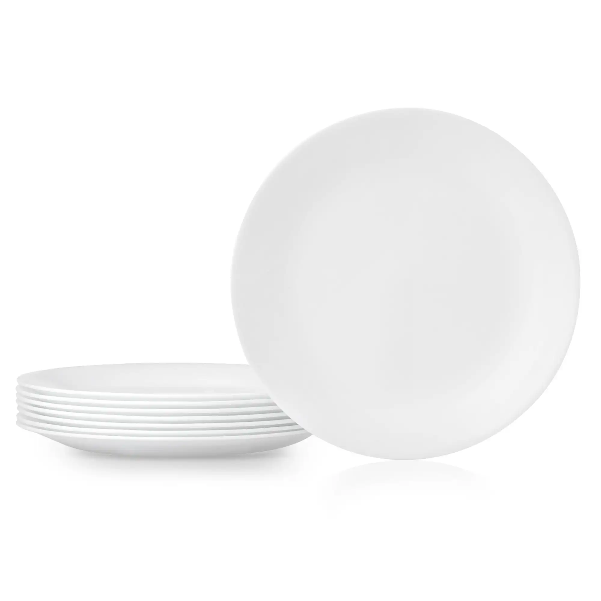 

Corelle Winter Frost White, Round Dinner Plate, Set of 6