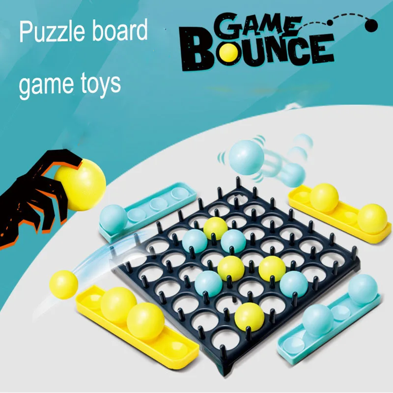 

Jumping Ball Table Games 1 Set Bounce Off Game Activate Ball Game for Kid Family And Party Desktop Bouncing Toy Game Bounce