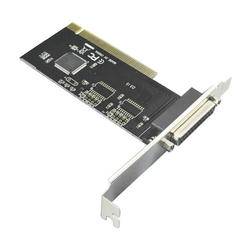 Pci Adapter Card PCI to Parallel LPT 25Pin DB25 Printer Port Controller Expansion Card for Desktop Computer