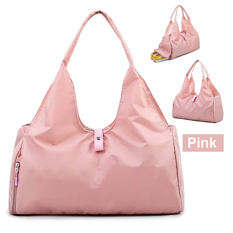 Versatile Nylon Yoga and Gym Fitness Bag for Travel and Outdoor Sports