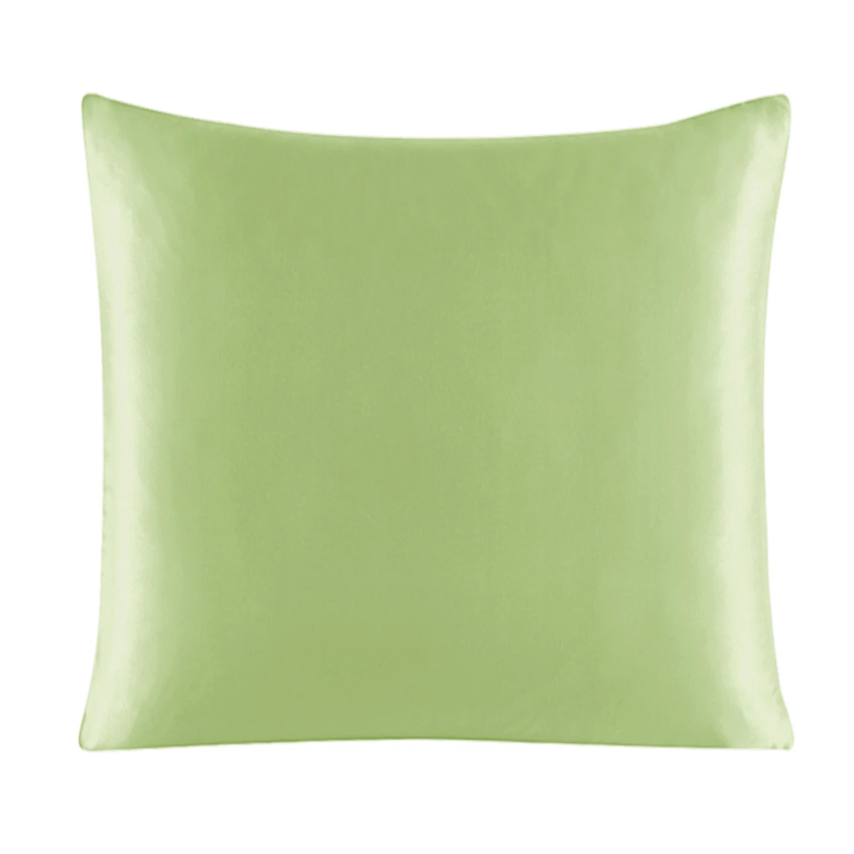 Luxurious Pure Silk Pillowcase with Zipper - Solid Multicolor, Various Sizes