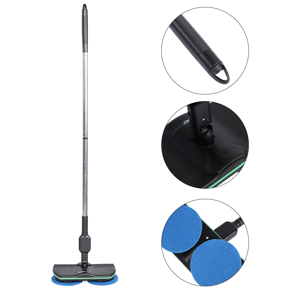 wet mop Electric Wireless Rotary Mop Cleaning Multi-function Automatic Sweeping US Plug 100-240V portable portable portable automatic commercial cleaning robot intelligent