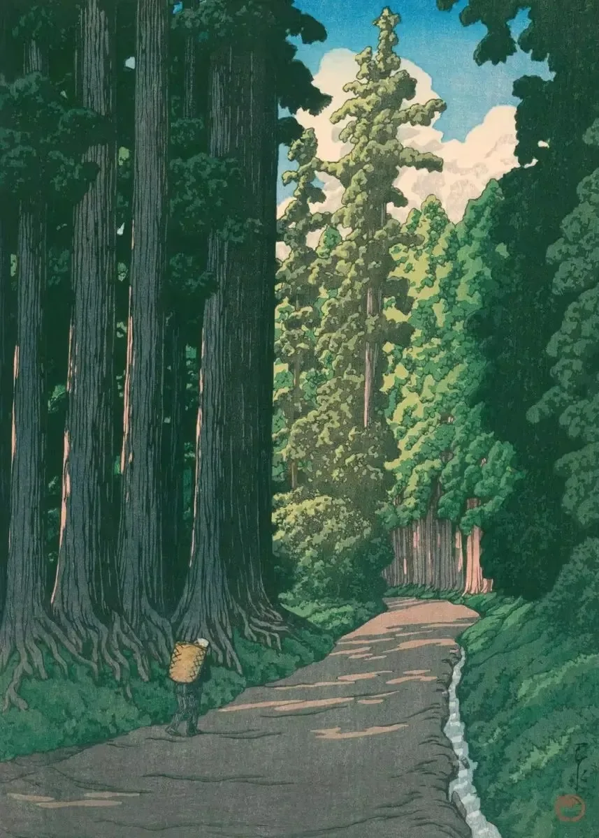 Vintage Japanese Landscape Artwork Canvas Print by Kawase Hasui – Elegant Wall Art