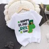 Mr Lucky Charm Print Kids T-shirt Children St. Patricks Day Shirt Boy Girl Clothes St. Patricks Day Toddler Outfits Shirts Gift 3