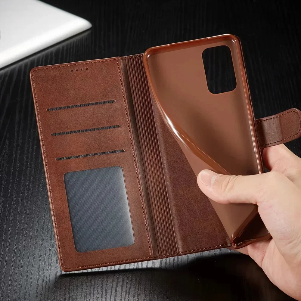 Leather Wallet Case Xiaomi Poco X3 X4 X5 X7 M4 M3 15T 14T 12T 11T Pro NFC Flip
