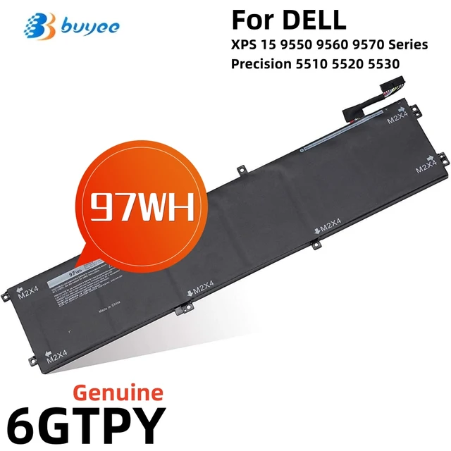 ORIGINAL Dell 6GTPY Precision 5510 5520 5530 M5510 M5520 XPS 15