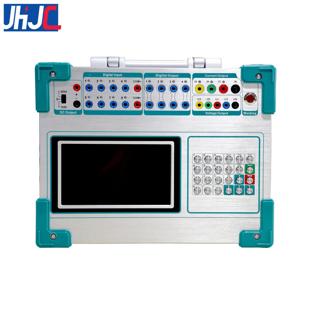 

Портативный тестер защиты микроконтроллера, трехфазный Калибратор с защитой реле, 30 А, вторичный тест на впрыск тока