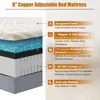 8 Inch Mattress Twin XL, Copper Infused Memory Foam Mattress w/Jacquard Cover & Bamboo Charcoal Memory Foam 2