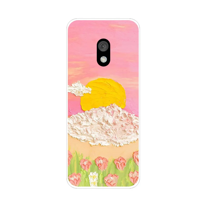 Transparent Soft Silicone Shockproof Cover with Super Cute Painting Design