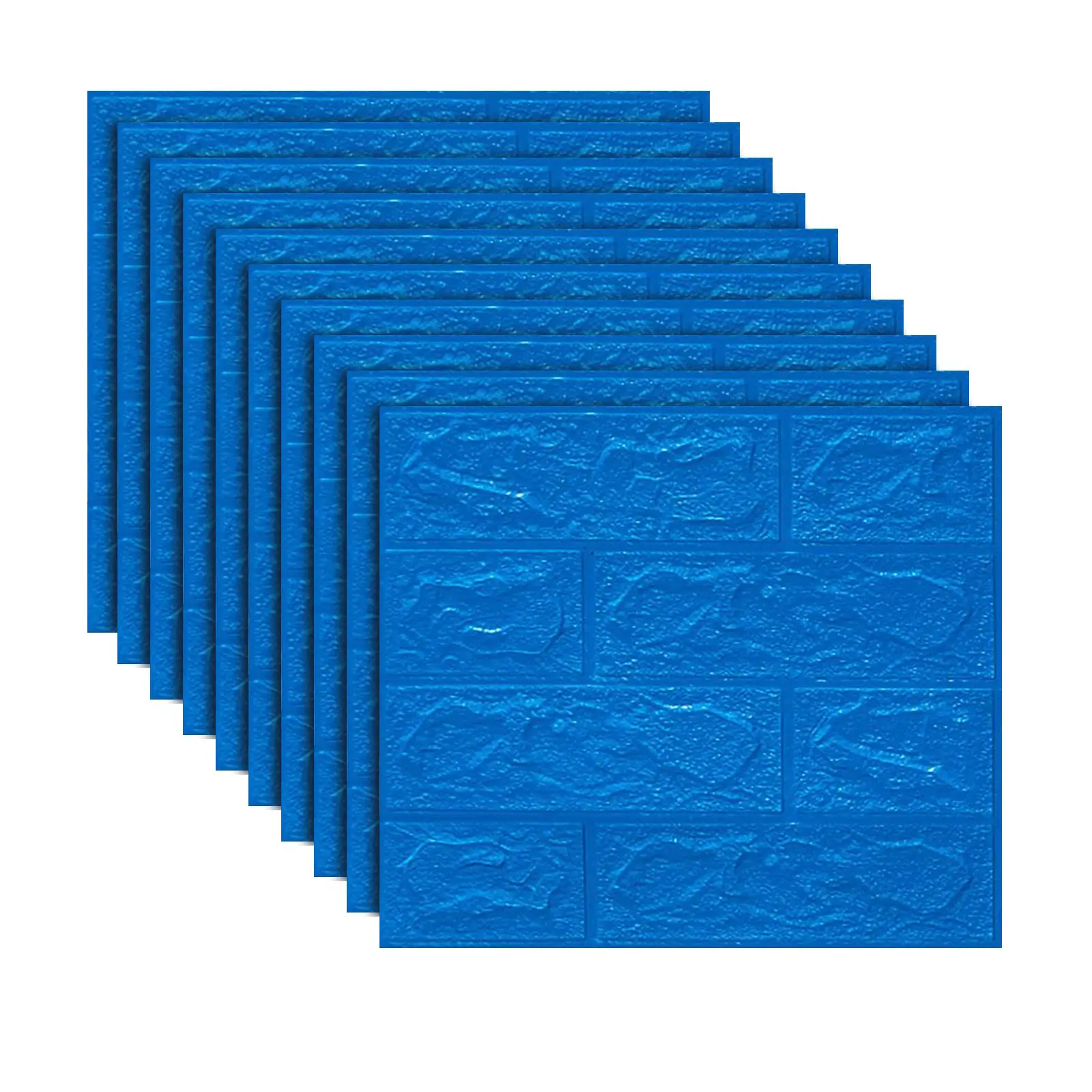 

Soft Foam Panels Wall Sticker Home Decoration 10 PCS 3D Self-adhesive Tile Stone Brick XPE Foam Material Bedroom