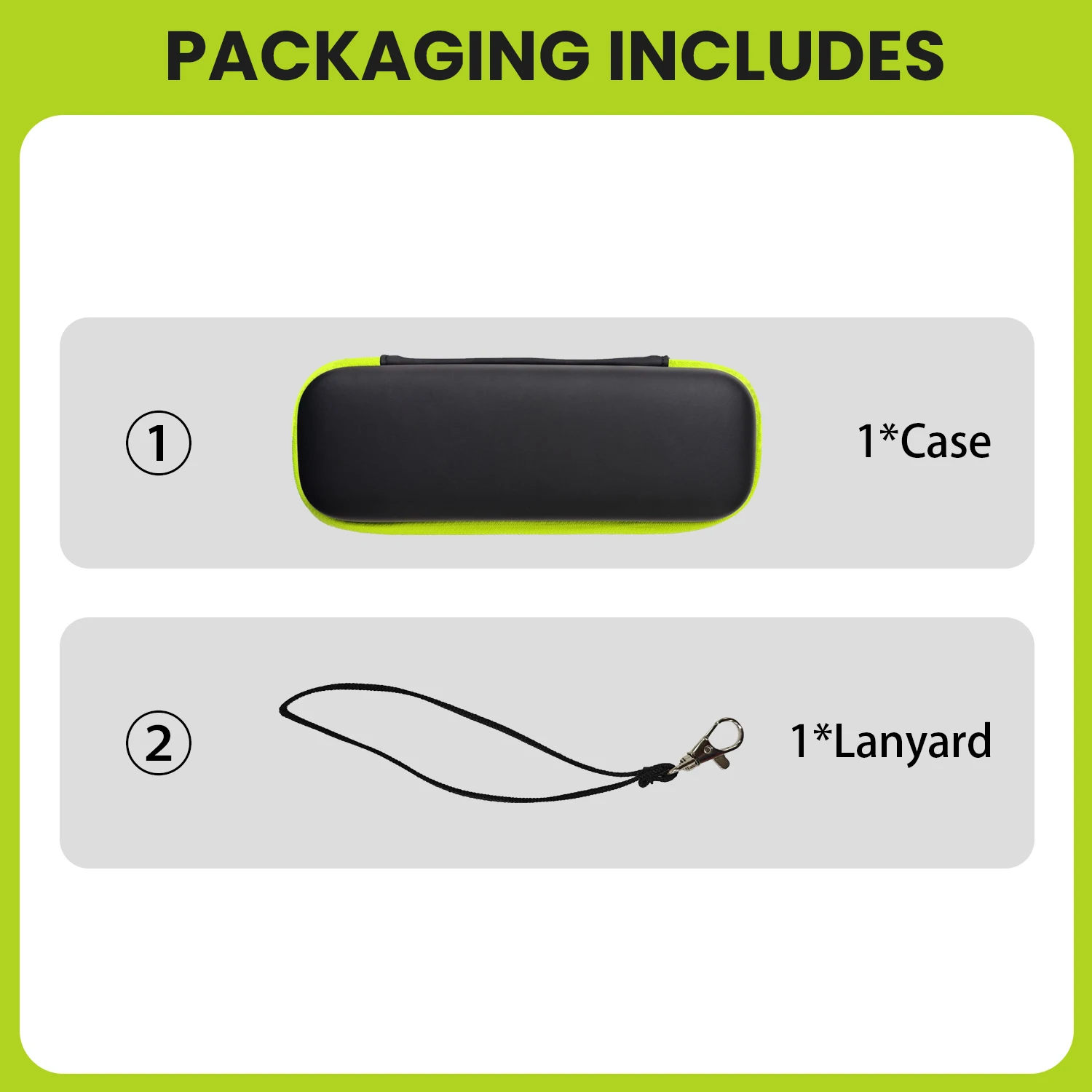 Brangdy EVA Hard Case Travel Protective Storage Bag