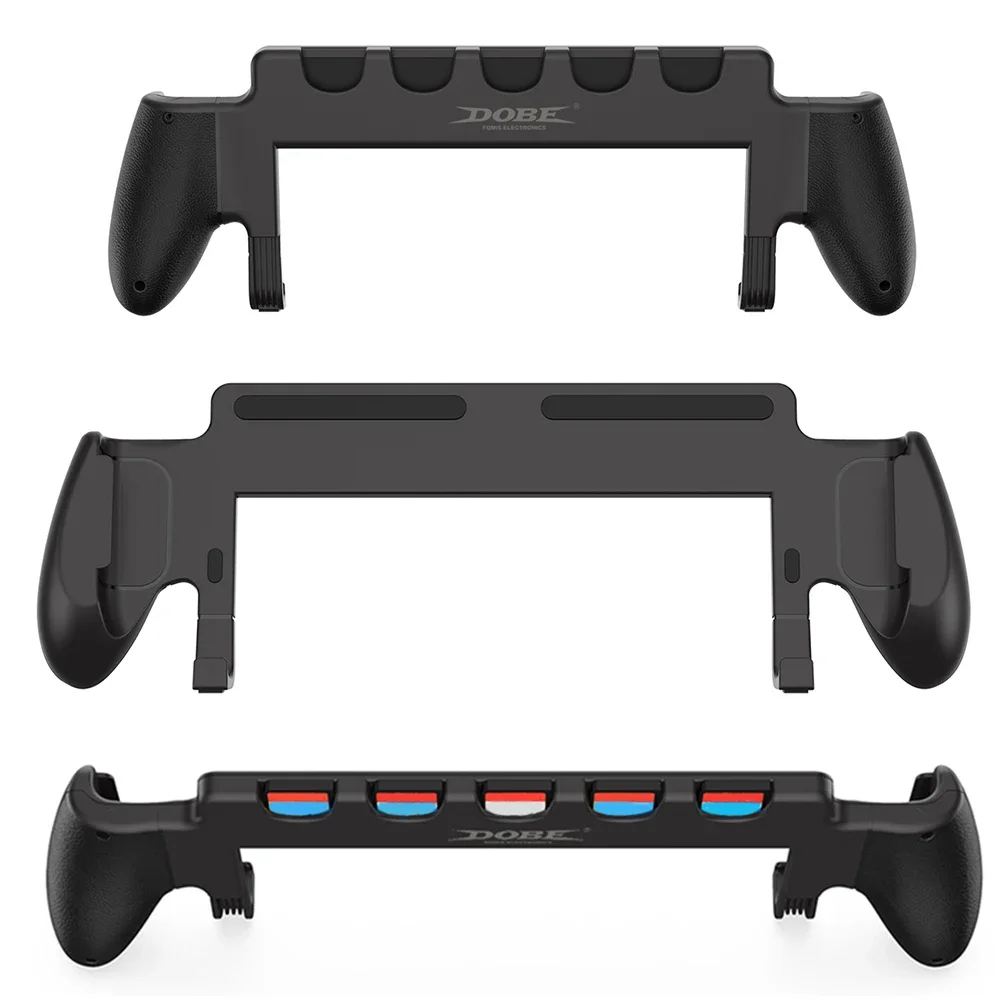 For Nintendo for Switch 2 Grip with Stand Grip Case 5 Game Slots Protective Case Anti Slip Grip Holder for Switch 2 Accessories