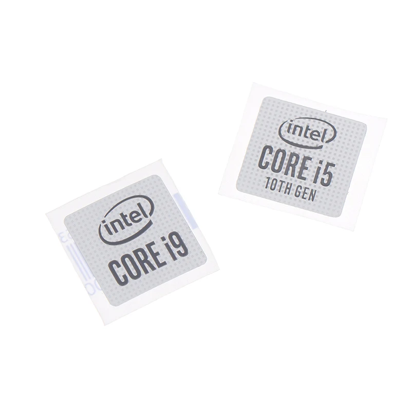 5pcs  DIY Original 11th Generation Lntel Core I9 I7 I5 Sticker Laptop Desktop Cpu Label about 1.8*1.8cm