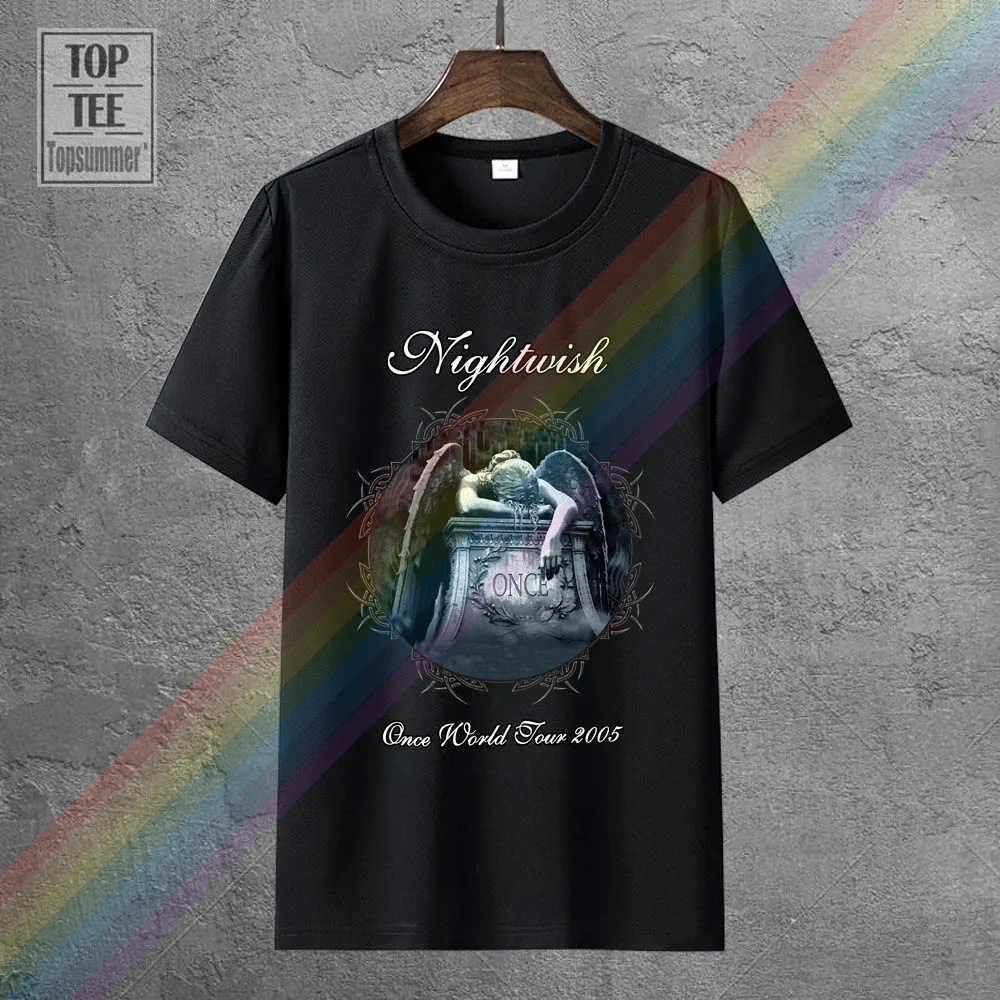 

Nightwish Once Symphonic Metal Tarja Turunen Whitin Temptation New Black T-Shirt