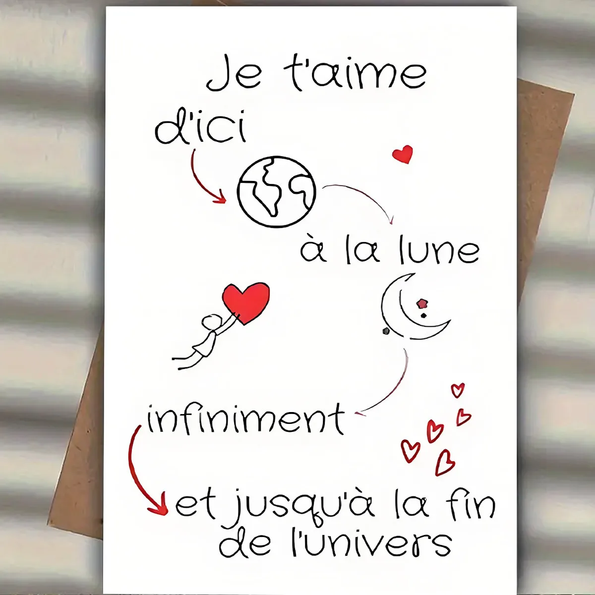 A Valentine's Day card is the perfect Valentine's Day gift for a boyfriend, girlfriend, and husband.