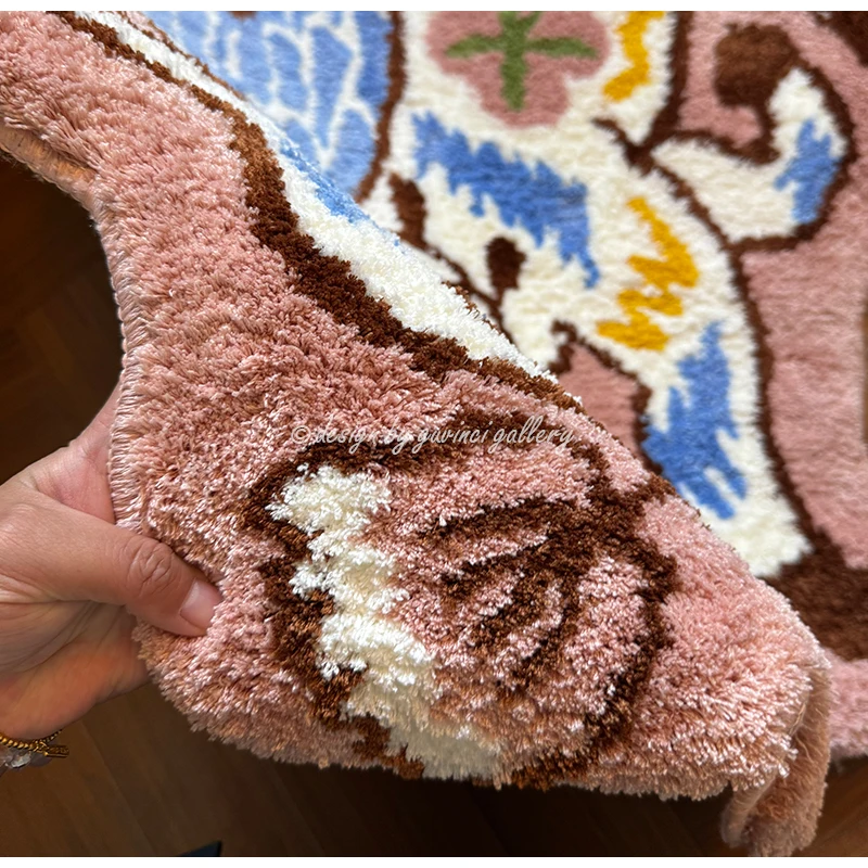 Mystical Animal Shaped Soft Tufted Rug 2