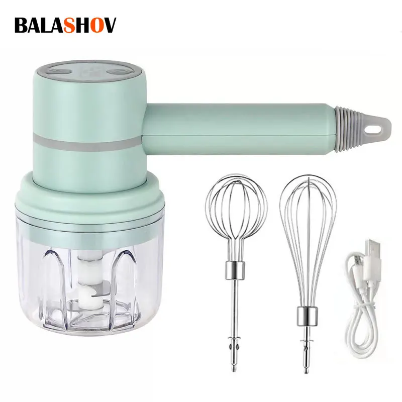 Electric Wireless Egg Beater USB Rechargeable Handheld Egg Beater  One-Button Start for Whipping Or Mixing Eggs Butter Cream - AliExpress