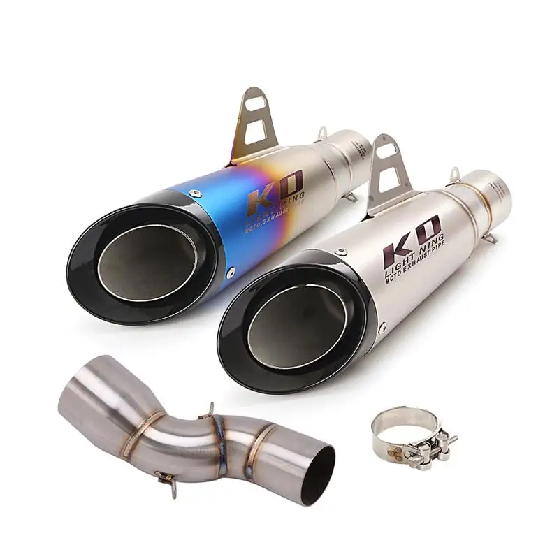 Exhaust Pipe For Honda CBR1000 2017-2020 Motorcycle Muffler Mid Pipe Connect Tube Stainles Steel Tail Escape 51MM Slip On - Image 2